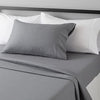 Amazon Basics Lightweight Super Soft Easy Care Wrinkle-Free Breathable Brushed Microfiber 3-Piece Bed Sheet Set
