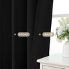 Joydeco Blackout Curtains for Bedroom, Black out curtains 96 inch long 2 Panels