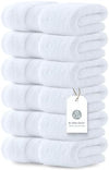 Luxury White Hand Towels - Soft 100% Turkish Cotton