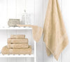 Cotton Paradise 6 Piece Towel Set, 100% Cotton Soft Absorbent Turkish Towels for Bathroom