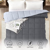 Homelike Moment Comforters Queen Size - Grey Duvet Insert Down Alternative Bed Queen Comforter