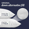 Beckham Hotel Collection Bed Pillows King Size Set of 2