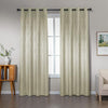 Amazon Basics Jacquard 2-Piece 100% Blackout Curtains, Living Room and Bedroom Drapes