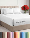 Extra Deep King Sheet Set - 6 Piece Breathable and Cooling Sheets