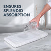 Luxury White Hand Towels - Soft 100% Turkish Cotton