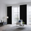 CUCRAF Black Blackout Curtains 84 inch Length 2 Panels Set