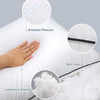 Higoom Standard Size Bed Pillows for Sleeping 4 Pack