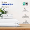 THREAD SPREAD 100% Egyptian Cotton Sheets Full Size - 600 Thread Count White Sheet, 4 PC 16" Deep Pocket Full Size Sheets Sets