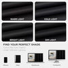 Joydeco Blackout Curtains for Bedroom, Black out curtains 96 inch long 2 Panels