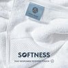 Luxury White Hand Towels - Soft 100% Turkish Cotton