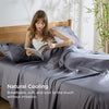 Bedsure Queen Sheet Set, Cooling Sheets for Queen Size Bed Set