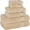Cotton Paradise 6 Piece Towel Set, 100% Cotton Soft Absorbent Turkish Towels for Bathroom