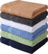 Towel and Linen Mart 100% Cotton 6 Pack Bath Towel Set