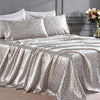 FreshCulture Satin Sheets Full Size - 4 Piece Luxury Soft Silky Full Size Bed Sheets