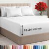 Extra Deep King Sheet Set - 6 Piece Breathable and Cooling Sheets