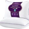 JOLLYVOGUE Pillows Queen Size Set of 2, Soft Supportive Bed Pillows with Super Soft Down Alternative Fill
