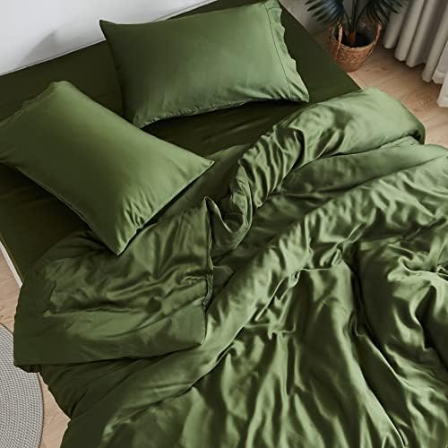 DOZ Sheet Set, 100% Viscose derived from Bamboo, Organically Grown, Buttery Soft, Cooling Sheets