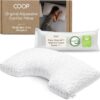 Coop Home Goods Original Cut-Out Adjustable Pillow, Queen Size Bed Pillows for Neck & Head Support, 18 x 28 “ Memory Foam Pillows - Medium Firm for Side Sleeper, CertiPUR-US/GREENGUARD Gold