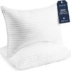 Beckham Hotel Collection Bed Pillows Standard/Queen Size Set of 2 - Original Soft Down Alternative Pillow for Sleeping - Soft Support for Back, Stomach or Side Sleepers