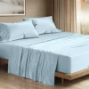 THREAD SPREAD 100% Egyptian Cotton Sheets California King Size - 1200 Thread Count Cal King Size Sheets Set